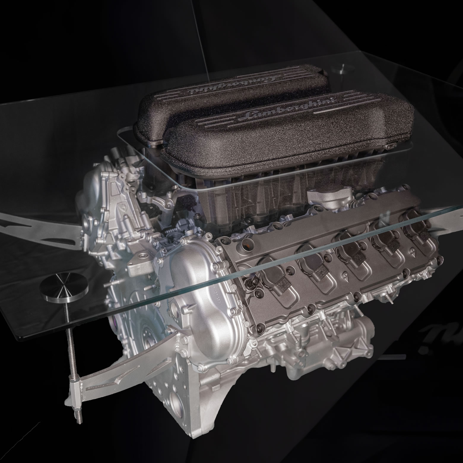Lamborghini Aventador Engine Coffee Table